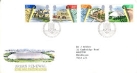 1984-04-10 Urban Renewal Stamps FDC refE166