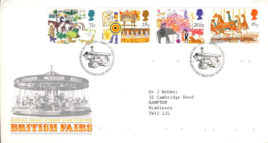 1983-10-05 British Fairs Stamps FDC refE169