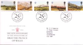 1994-03-01 HRH Prince of Wales Investiture Anniversary FDC A498