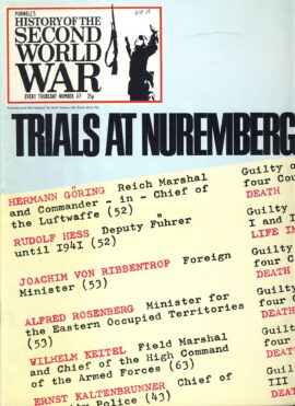History of the Second World War Magazine #117 Trails at Nuremberg