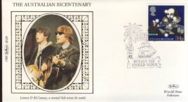 1988 BS20 Lennon McCartney AUSTRALIA Ltd Edition Benham small silk cover shs Botany Bay cd44