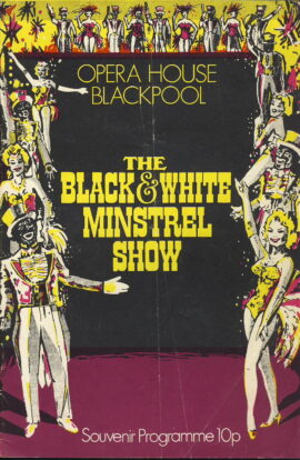 1976 LENNY HENRY Black and White Minstrel Show BLACKPOOL OPERA HOUSE vintage theatre programme ref101607