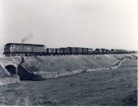1981 Settle Carlisle 47074 Freight Train Photo refSC121