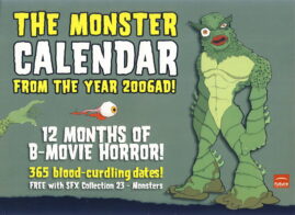 2006 Monster Calendar of B-Movie Horror Films SFX Collection 23 ref101729