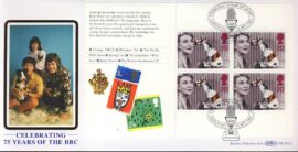 1997-09-23 Celebrating 75 Years of the BBC with BLUE PETER & Muffin the Mule Stamps refG293