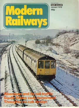 1978 January Modern Railways Magazine ref102002