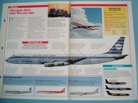 Aircraft of the World Card 10 DC 8 Douglas