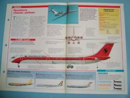 Aircraft of the World Card 16 ILYUSHIN IL-62 Classic