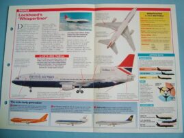 Aircraft of the World Card 25 LOCKHEED L 1011 TriStar
