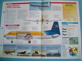 Aircraft of the World Card 33 Hawker Siddeley HS748