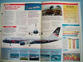 Aircraft of the World Card 4 AIRBUS A320 Airbus Industrie