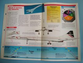 Aircraft of the World Card 43 VICKERS Vanguard airliner