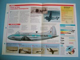 Aircraft of the World Card 62 De Havilland DH104 DOVE transport