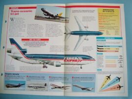 Aircraft of the World Card 7 DC 10 McDonnell Douglas