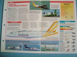 Aircraft of the World Card 91 DORNIER DO 328 airliner