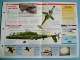 Aircraft of the World Card X PLANES no15 LOCKHEED AH 56 Cheyenne