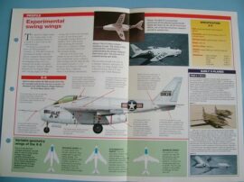 Aircraft of the World Card X PLANES no16 BELL X 5 experimental jet