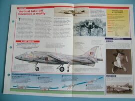 Aircraft of the World Card X PLANES no1Hawker Siddeley P1127 KESTREL