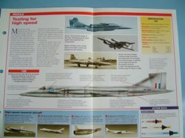 Aircraft of the World Card X PLANES no23 BRISTOL 188 mach 2 research aircraft