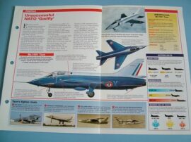Aircraft of the World Card X PLANES no26 BREGUET BR101 TAON french fighter