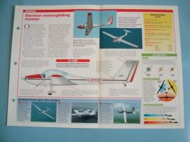 Aircraft of the World FLYING FOR FUN Card 24 Grob G109 motored sailplane