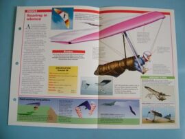 Aircraft of the World FLYING FOR FUN Card 30 PegasusSolar HANG GLIDERS