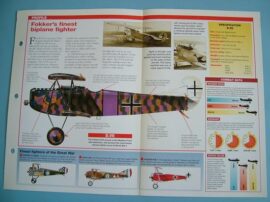 Aircraft of the World VINTAGE VETERAN Card 19 FOKKER DVII scout fighter E Udet