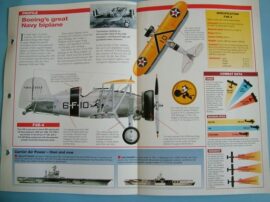 Aircraft of the World VINTAGE VETERAN Card 2 BOEING F4BP 12 Biplane US Fleet