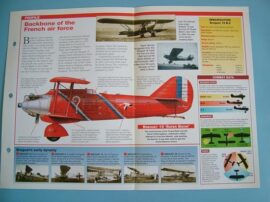 Aircraft of the World VINTAGE VETERAN Card 21 Breguet Model 19 Day bomber recon