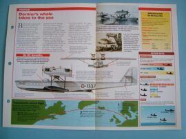 Aircraft of the World VINTAGE VETERAN Card 31 Dornier Do J Wal Flyng Boat