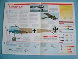 Aircraft of the World VINTAGE VETERAN Card 41 Fokker E Series Monoplane