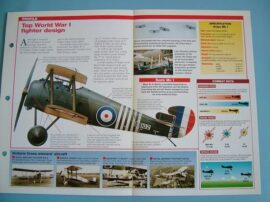 Aircraft of the World VINTAGE VETERAN Card 44 Sopwith SNIPE WW1 RAF fighter