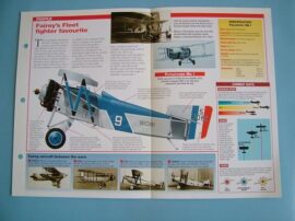 Aircraft of the World VINTAGE VETERAN Card 49 Fairey FLYCATCHER 1920s carrier