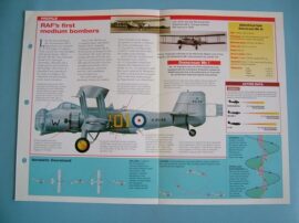 Aircraft of the World VINTAGE VETERAN Card 59 Boulton Paul SidestrandOverstrand