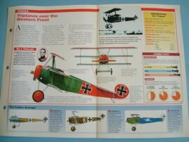 Aircraft of the World VINTAGE VETERAN Card 6 Fokker DR1 Triplane Von Richthofen