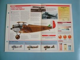 Aircraft of the World VINTAGE VETERAN Card 80 Fiat CR1 Italian fighter design