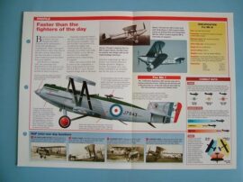 Aircraft of the World VINTAGE VETERAN Card 86 Fairey FOX Day bomber designs