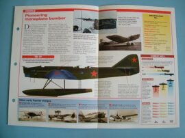Aircraft of the World VINTAGE VETERAN Card 89 Tupolev GIANT BOMBERS early Soviet