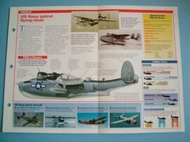 American Aircraft of World War II Card 16 Martin PBM Mariner Flying boat