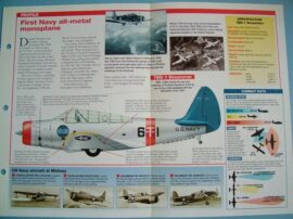 American Aircraft of World War II Card 28 Douglas TBD DEVASTATOR torpedo bomber