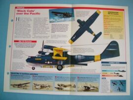 American Aircraft of World War II Card 3 Consolidated PBY CATALINA Black Cats