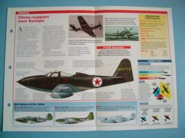 American Aircraft of World War II Card 30 Bell P 63 KINGCOBRA