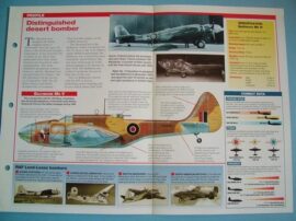 American Aircraft of World War II Card 36 Martin 167 MARYLAND  187 BALTIMORE