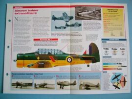 American Aircraft of World War II Card 39 North American Texan SNJ Harvard
