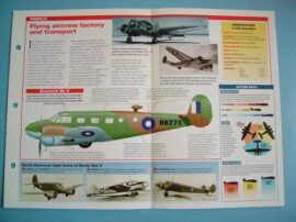 American Aircraft of World War II Card 44 Beechcraft 18 Bombardier Gunnery