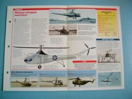 American Aircraft of World War II Card 45 Sikorsky R 4R 5 helicopter
