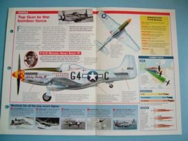 American Aircraft of World War II Card 9 North American P 51D MUSTANG fighter