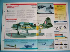 American Aircraft of World War II Card29 Vought OS2U KINGFISHER search and rescue