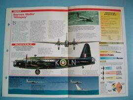 British Aircraft of World War II Card 14 Vickers WELLINGTON Barnes Wallis Wimpey