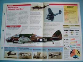 British Aircraft of World War II Card 17 Bristol BEAUFORT British and Australian